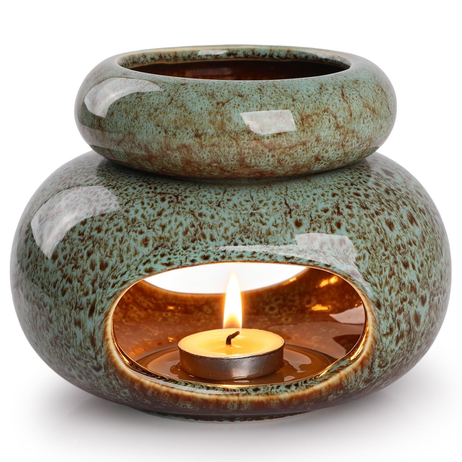 WD&CD Wax Melt Burner, Ceramic Oil Burners Aroma Diffuser Aromatherapy