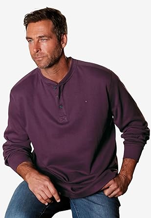 Liberty Blues Camiseta masculina de malha canelada grande e alta