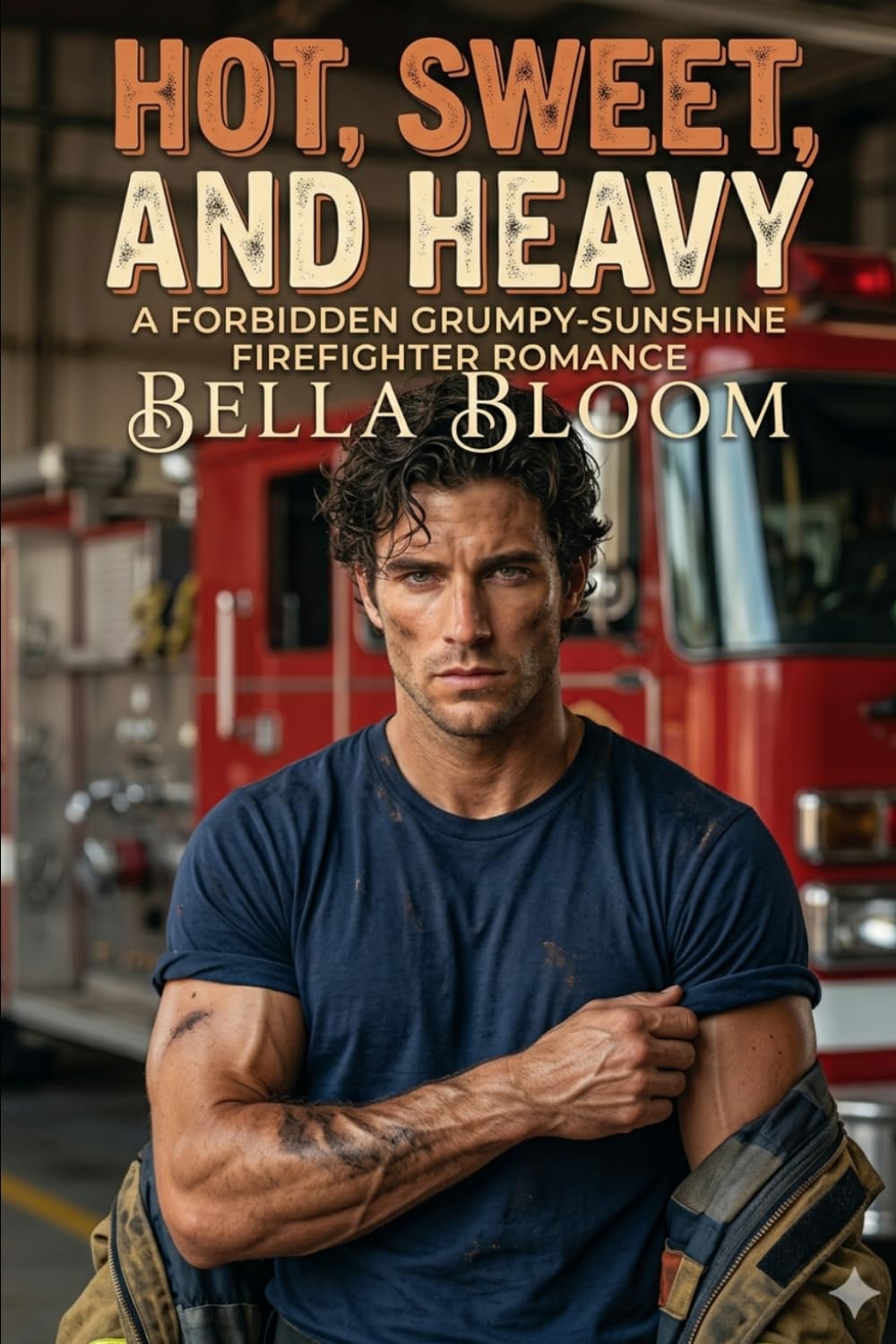 Hot, Sweet, and Heavy: A Forbidden Grumpy-Sunshine Firefighter Romance