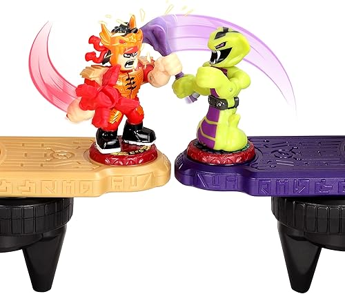 Miniatura 11 de Legends of Akedo Beast Strike Serpent Fury Arena. Combate con tus guerreros y tus bestias para ganar! con más de 40 efectos de sonido y luces reales