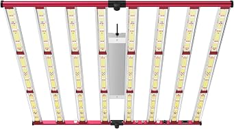 AGLEX 800W LED Grow Lights, Full Spectrum Grow Light with UV IR, Daisy Chain Plant Bar Style Grow Light Foldable & Dimmable for Indoor Growing Commercial Hydroponic Growing Lamp 6x6ft Core Coverage