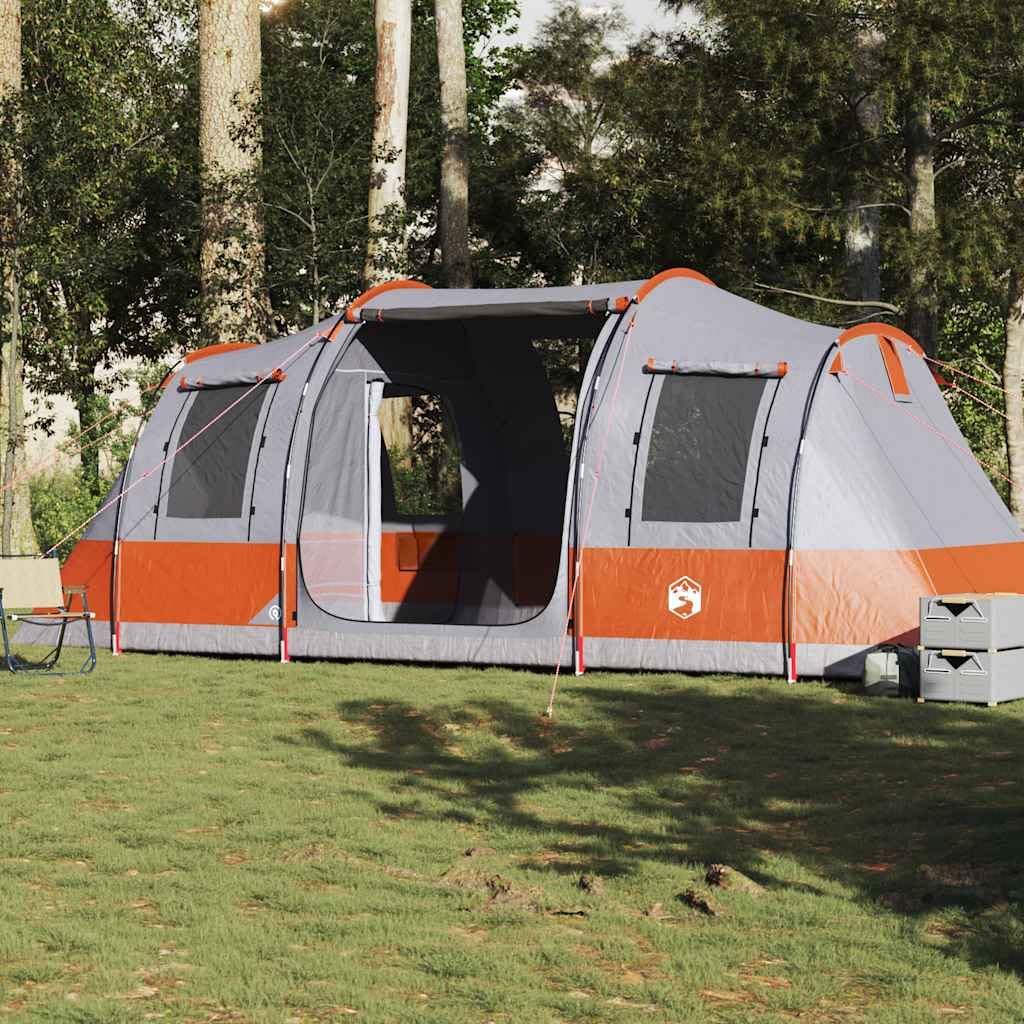 vidaXL Tienda de Campaña Familiar Túnel 6 Personas Impermeable Refugio de Jardín