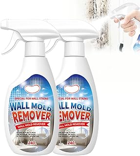 8oz Highly Effective Removal Spray,Upgrade Wall Cleaner Spray,Wall Remover Multi-Surface Cleaning Solution,Dirt, Dust And Stain Remover, Long-Term Protection (2PCS)