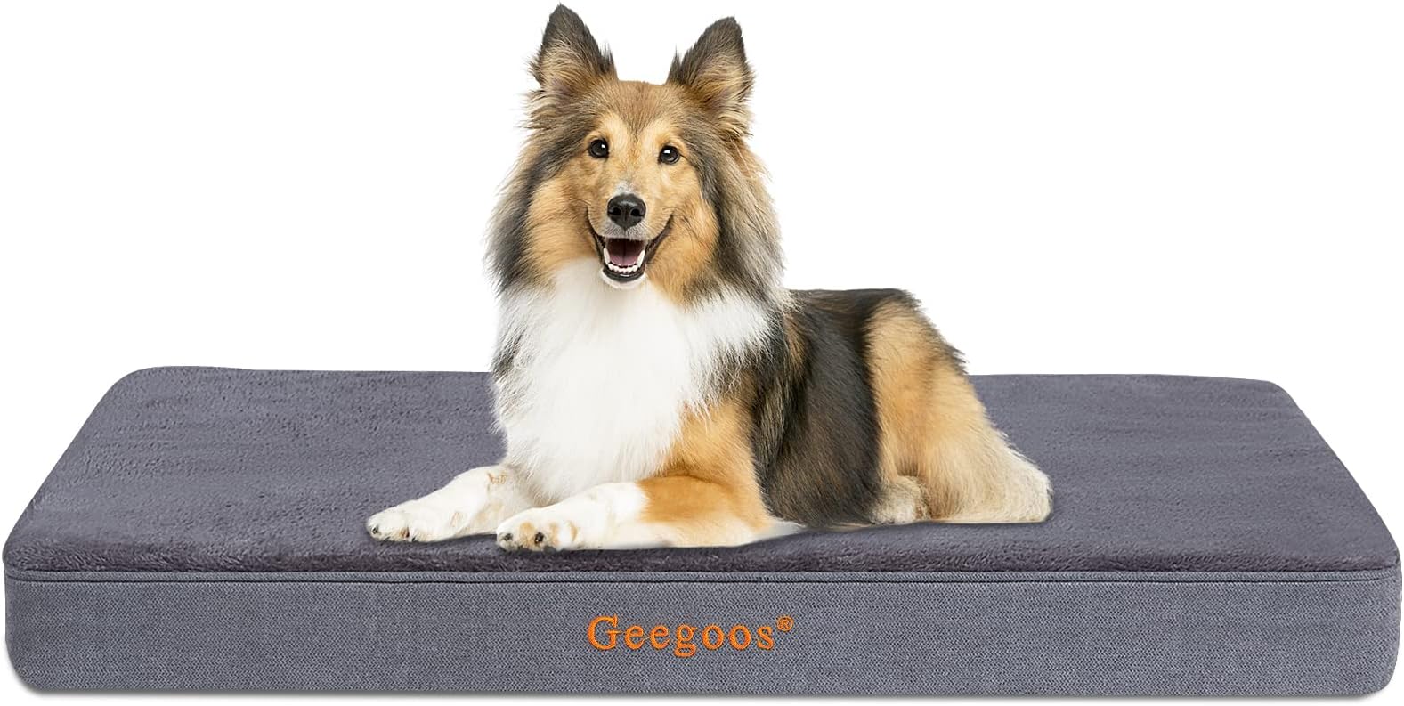 Geegoos Extra Large Dog Bed, Memory Foam Dog Bed with Washable