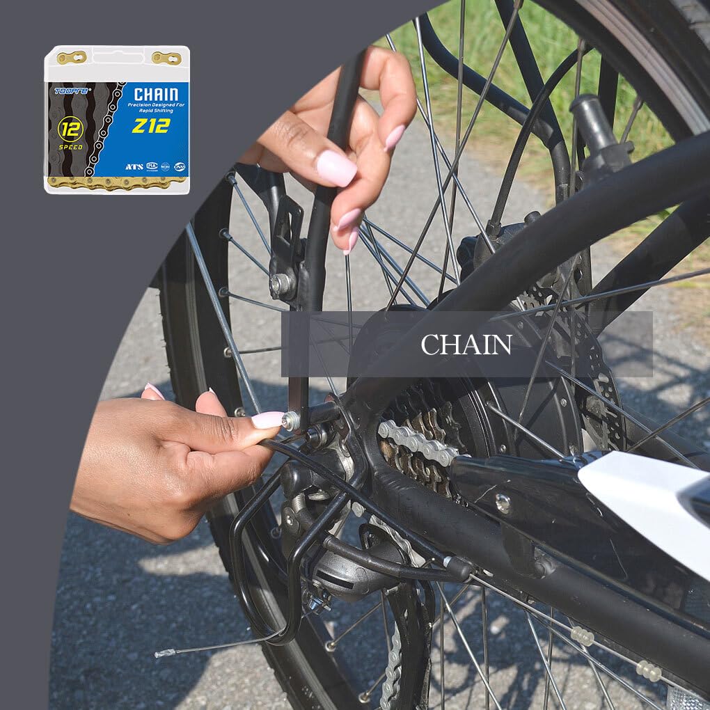 9 10 11 velocità cambio bici catene dorate Mountain Bicycles connettore catena di ricambio in acciaio al carbonio multifunzione ciclismo