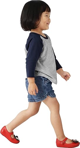 Miniatura 2 de Ma Croix Camiseta de béisbol de manga raglán 34 para bebés y jóvenes, ajustada, cómoda, para niños pequeños