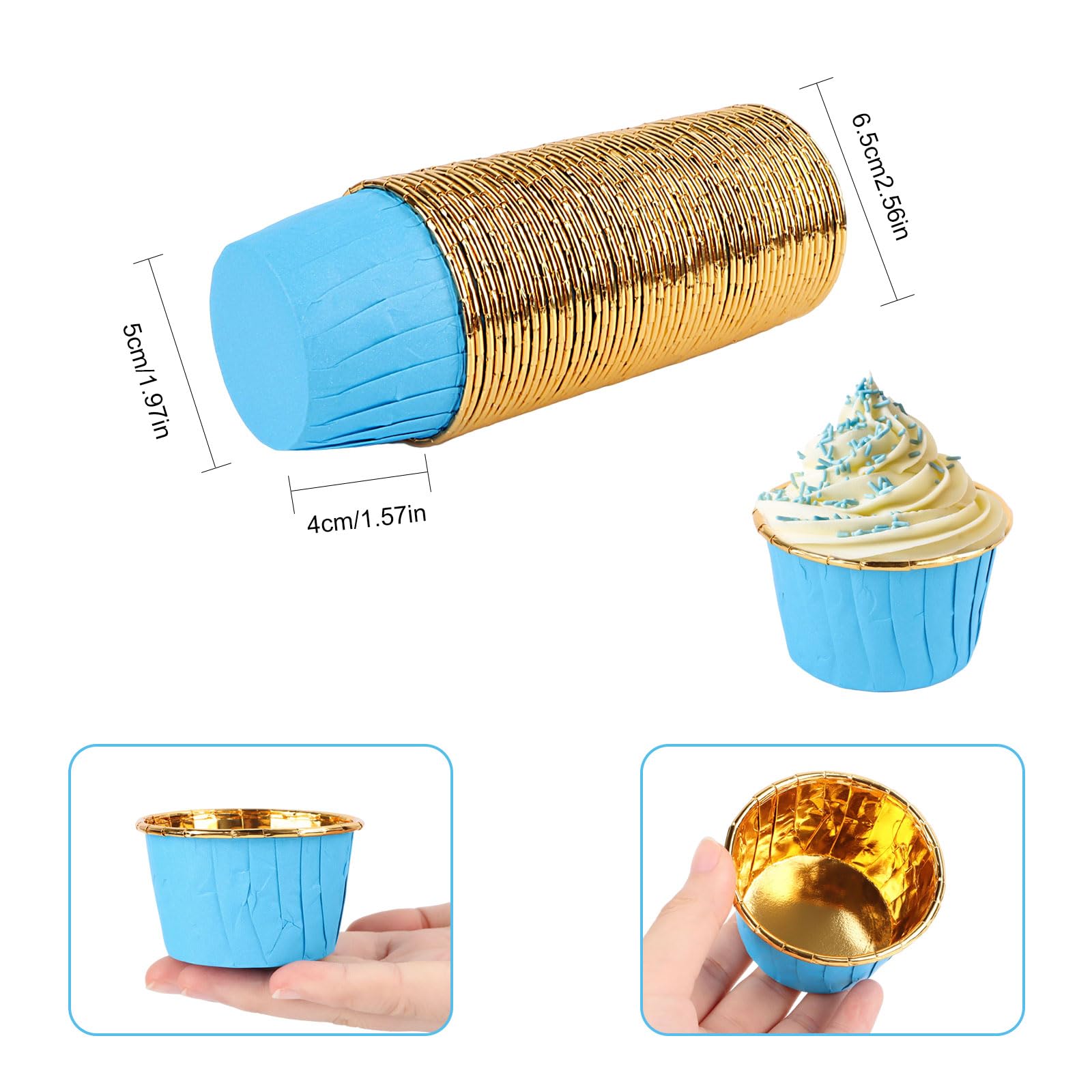 Cupcakes Et Muffins En Ligne Lot De 50 Caissettes à Muffins En Papier De Noël – Motifs Père Noël – Résistantes à L'huile Pour Cupcakes Et Desserts Caissette Gateau Oriental
