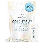 Colostrum Supplement Powder for Gut Health, Immune Support, Muscle Recovery & Wellness | Natural IgG Pure Whole Bovine Colostrum Superfood, Vanilla, 30 Servings