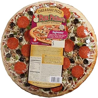 Papas Primos Large Supreme Pizza, 2.3 Pound -- 6 per case.