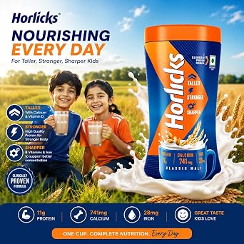 Horlicks Original Classic Malt Plain ، 500 جرام