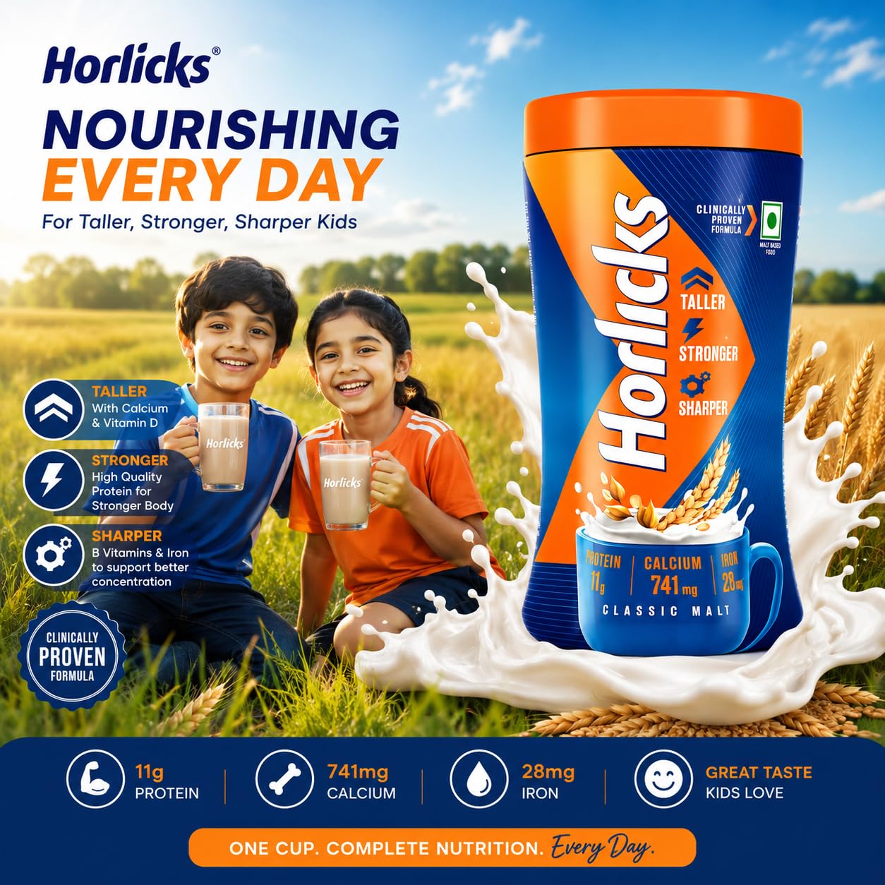 Horlicks Plain 17.5oz