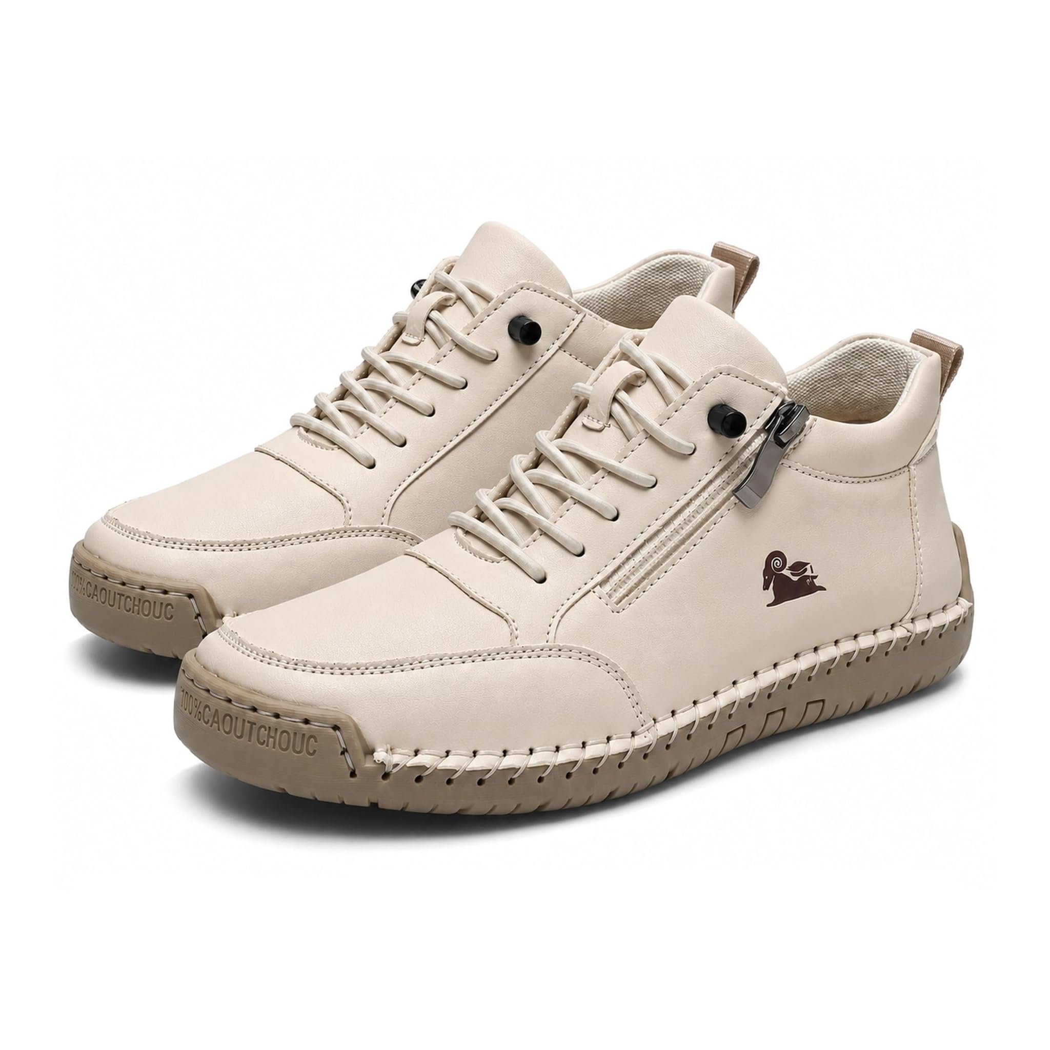 Kuqcco Urban Comfortable Orthopedic Zipper Sneakers, Urban Comfortable Side-Zip Walking S…