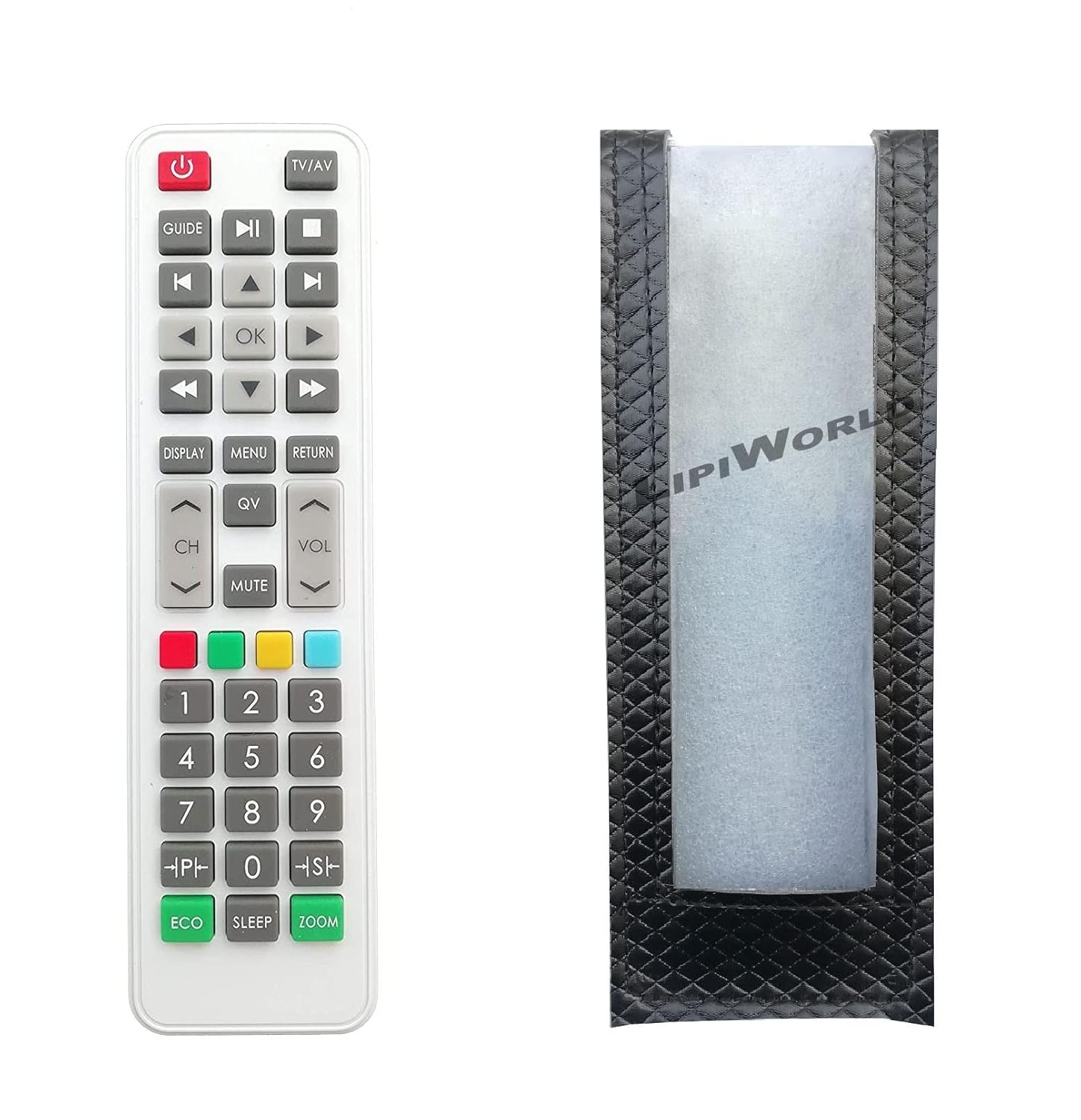 LipiWorld® S-2GG S2GG LED TV Remote Control (Remote with Cover) Compatible for Sansui Tv Remote with Cover LipiWorld® S-2GG S2GG LED TV Remote Control (Remote with Cover) Compatible for Sansui Tv Remote with Cover