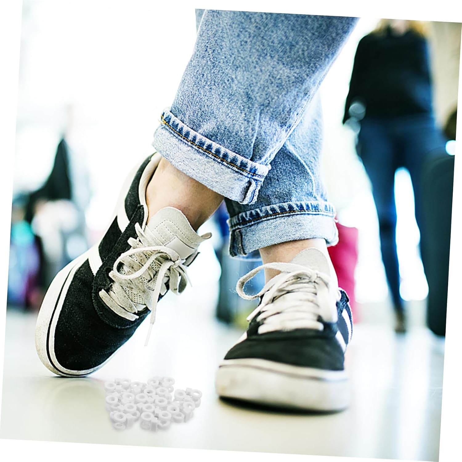 Holibanna 10pcs Lazy Shoe Lace Buckle Shoe Accessories Shoelaces Shoe Lace Buckle for Adults Shoe Lace Locking