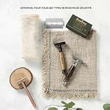Bambaw - Lamette da Barba per Rasoio di Sicurezza, Lamette a Doppio Filo in Acciaio Inossidabile (100 Blades) - 6