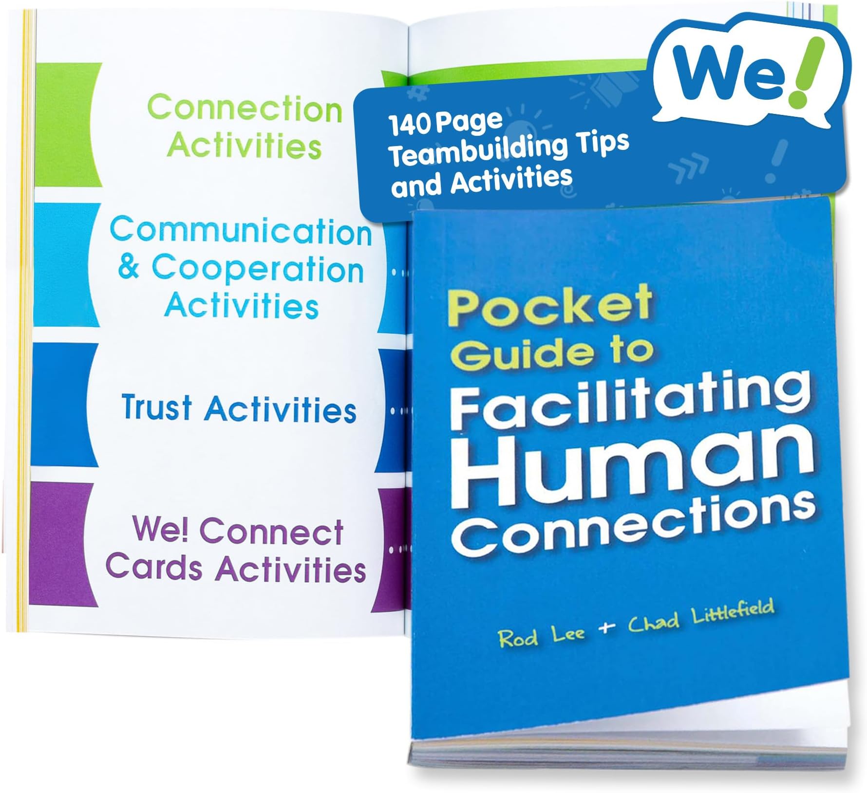 Pocket Guide to Facilitating Human Connections by Chad Littlefield and Rod Lee - Psychology Education for Self-Improvement - Master Small Talk, Improve Social Skills, and Icebreaking Techniques Paperback – Unabridged, January 1, 2015