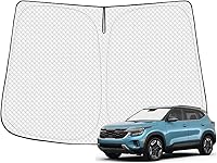 Vista 44 de Parasol para parabrisas para Ford Escape 2020-2025 2026, accesorios gruesos de 6 capas plegables para ventana delantera, protector de visera solar