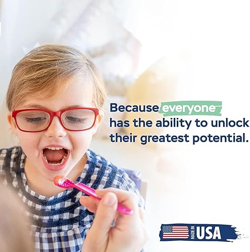 Miniatura 2 de TalkTools Cucharas magenta Wee Bumpy  Proporciona conciencia oral durante la alimentación  Fomenta el cierre de labios  Normaliza la aceptación de