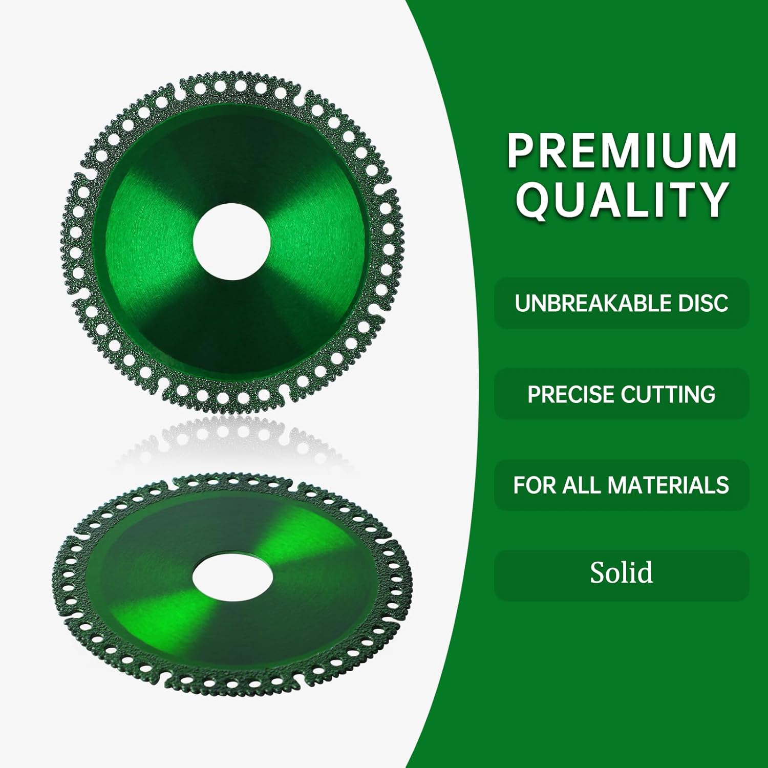 6 Packs 4 Inch Indestructible disc for Grinder, Composite Multifunctional Indestructible Cutting Disc 2.2, Cut Everything in Seconds, for Smooth Cutting, Chamfering, Grinding of All Materials