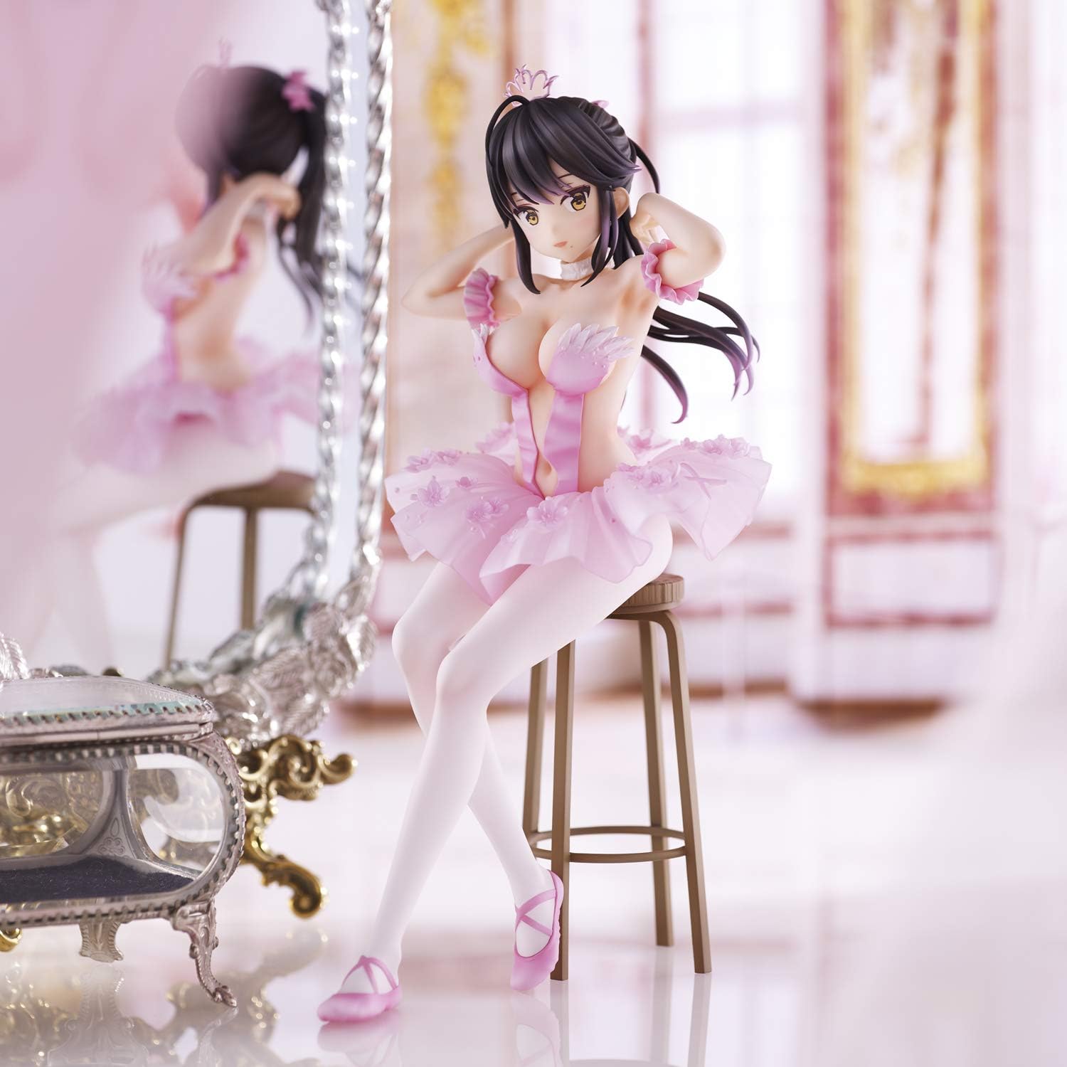 Anmi Illustration Flamingo Ballet Team Ponytail Child (Resale), Non-Scale, PVC & ABS, Painted Finished Figure