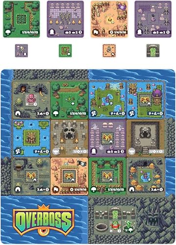 Miniatura 2 de Brotherwise Games Overboss: una aventura de monstruo jefe, púrpura medio