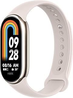 Xiaomi Smart Band 8, Metal Frame, 1.62″ AMOLED Screen, Adaptive Brightness, Health Monitor, 60Hz Update Rate, 200+ Dials, …