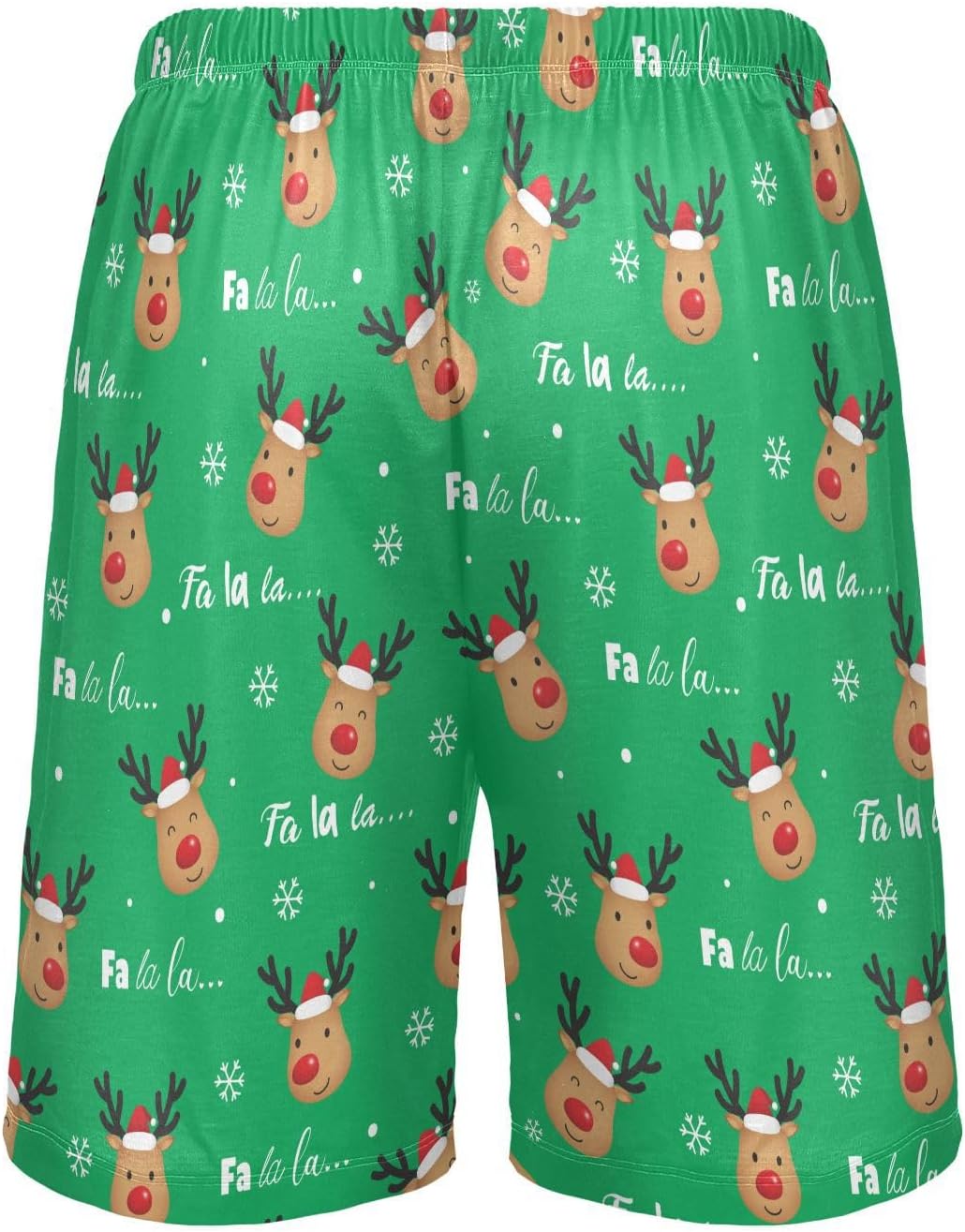 Men's Pajama Shorts Soft Comfy Sleep Lounge Pjs Bottoms with Pockets