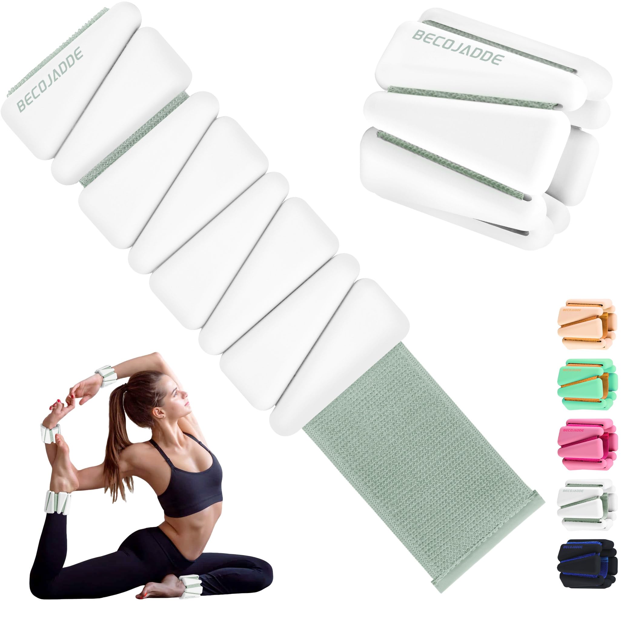 BECOJADDE Ankle Weights