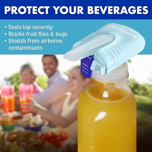 Miniatura 7 de The Magic Tap Dispensador automático de bebidas, dispensador de bebidas manos libres para refrigerador, perfecto para leche, jugo, regalos para