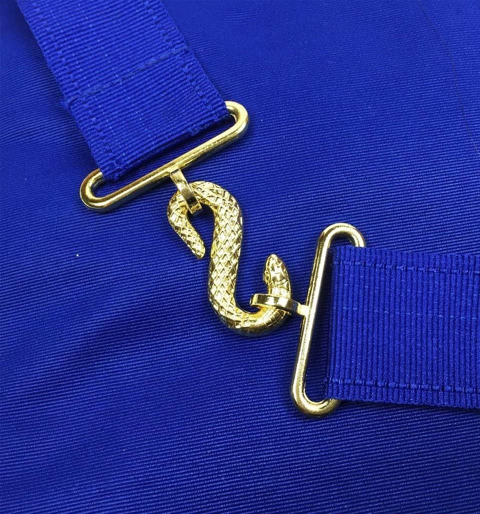 Bricks Masons Provincial Royal Arch English Regulation Apron - Red & Blue