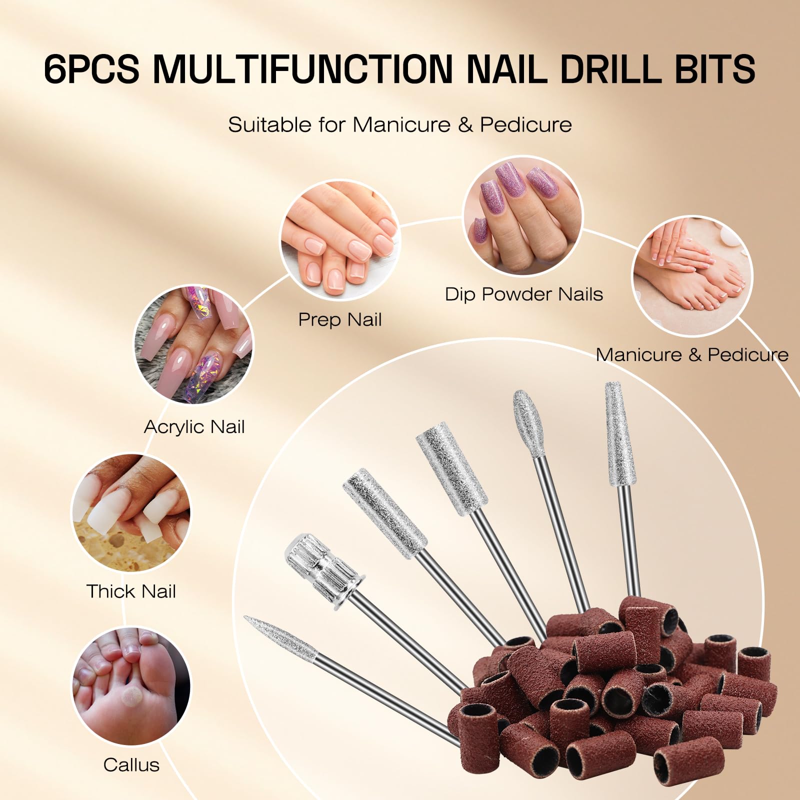 Amazon.com: Electric Nail Drill File Machine: Professional