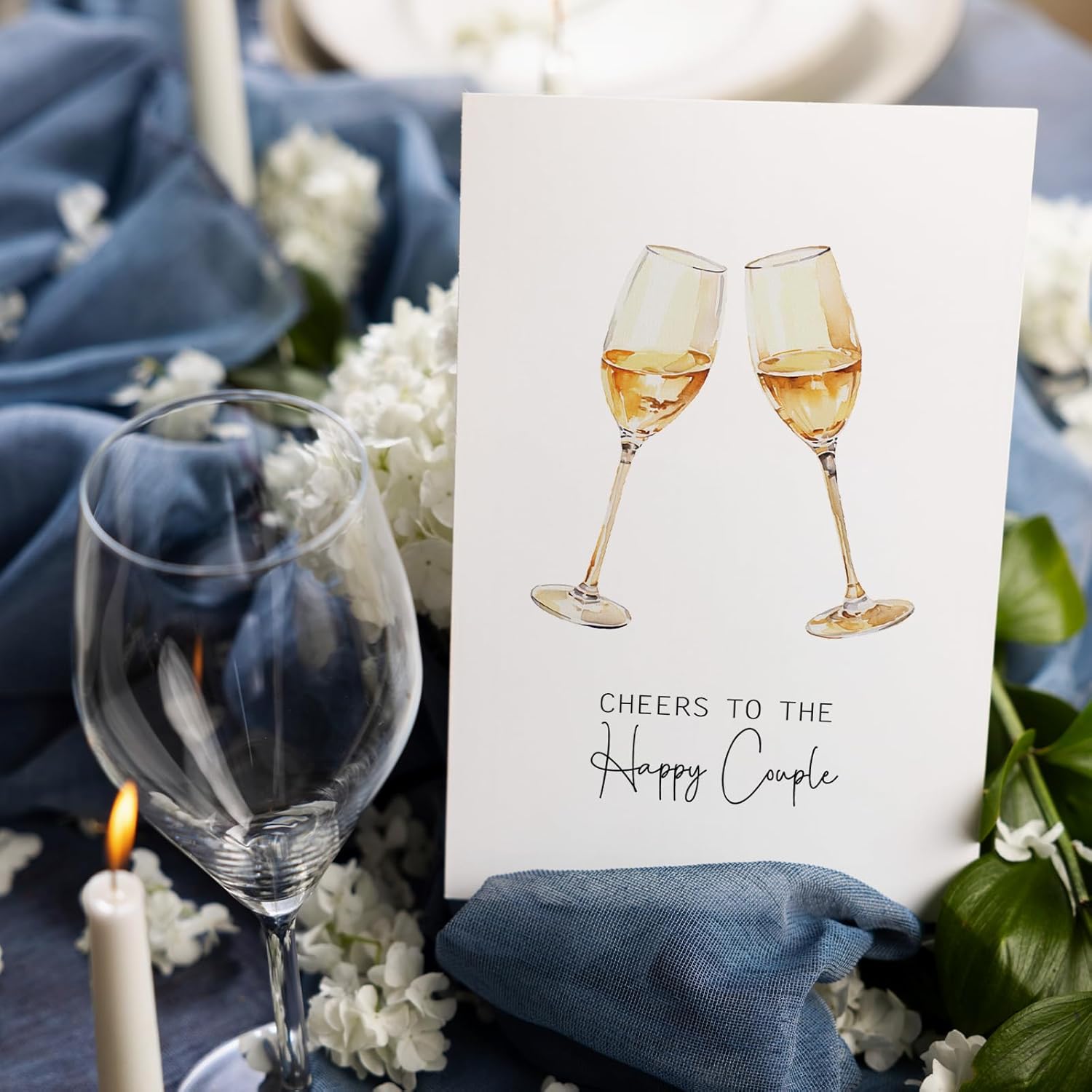 20 Wedding Cards with Envelopes and Stickers, 4"x6" Watercolor Retro 10 Designs Blank Congratulations Cards for Bride Groom, Bridal Showers Engagement Parties - Image 3