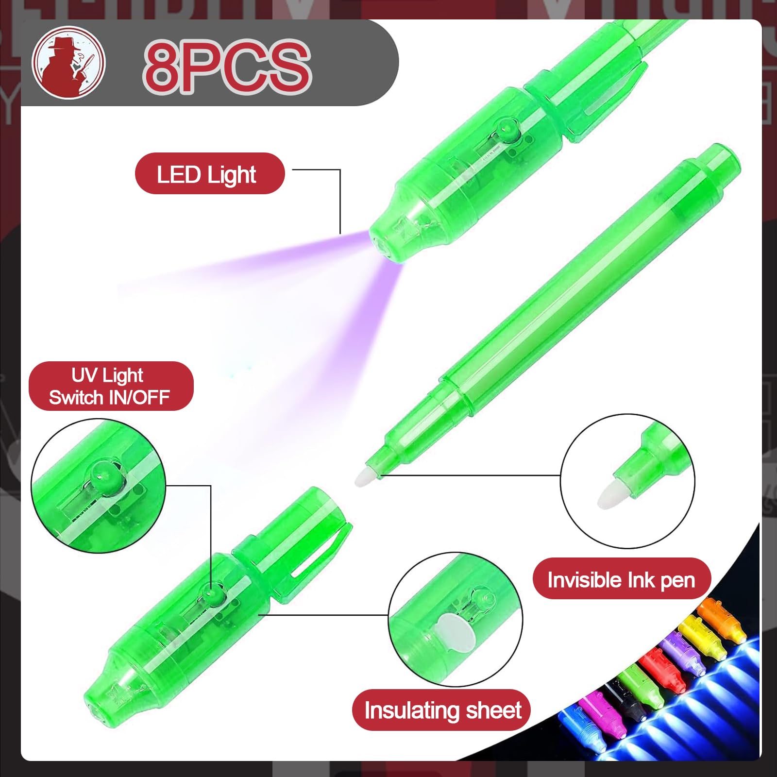 Kit Detective Enfant Kit Détective Enfants LOHAME - 20 Accessoires