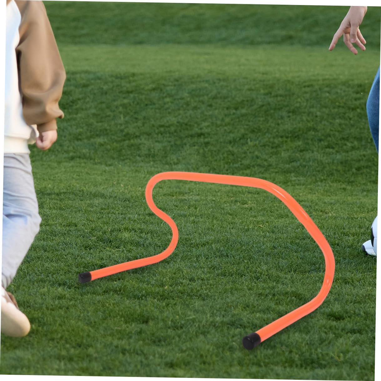 BESPORTBLE 4 Pcs Sports Training Hurdles Set, 15cm Plastic Speed and Agility Hurdles for Soccer Football Track Practice and Youth Agility Drills