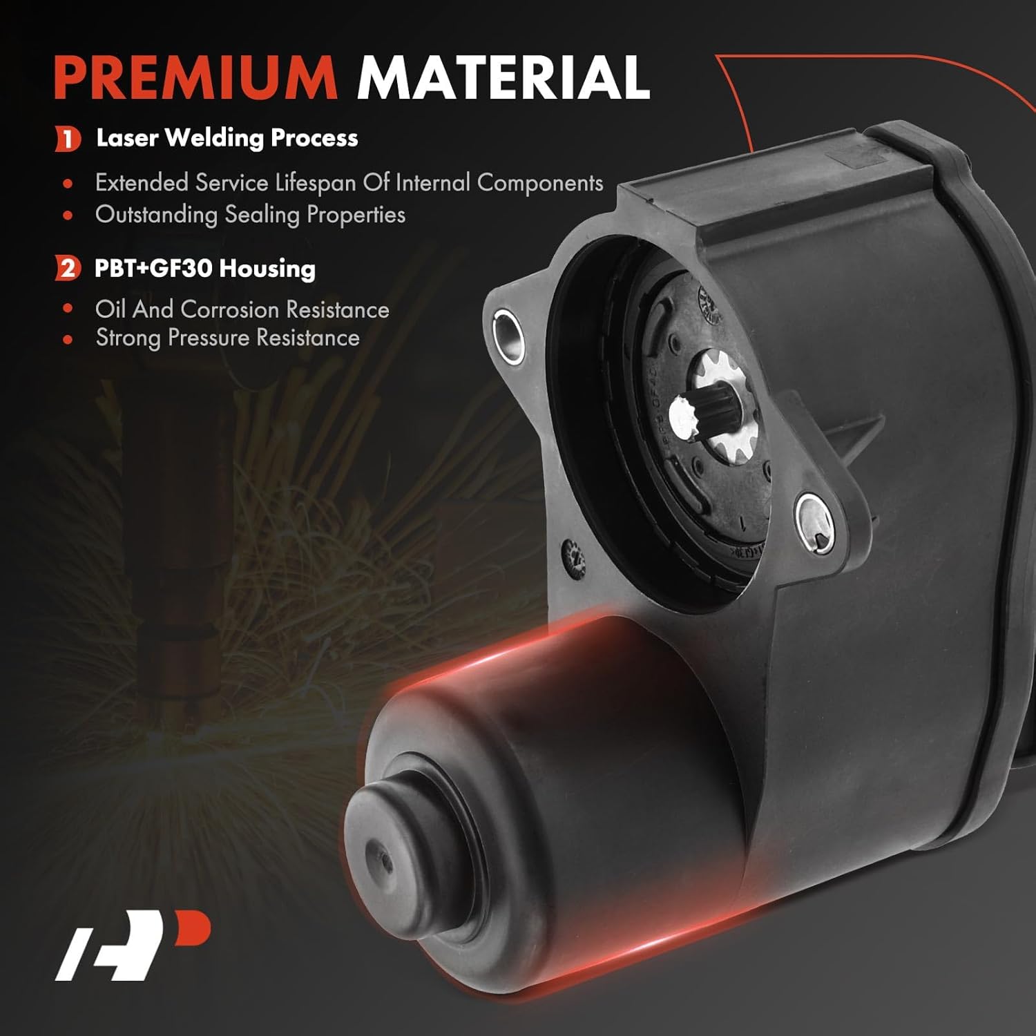 A-Premium Rear Side Electronic Parking Brake Actuator Motor Compatible with Volvo Models - XC60 2010-2017, XC70 2008-2016, S60 2011-2018, V60 (Cross Country) 2015-2018, V70, S60 (Cross Country), S80