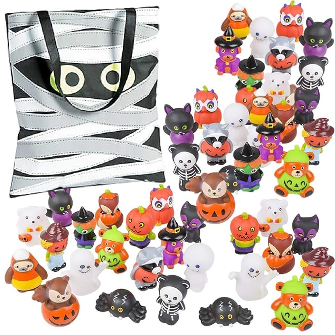 Halloween Character Toys Trick or Treat Handouts Bulk Variety Pack