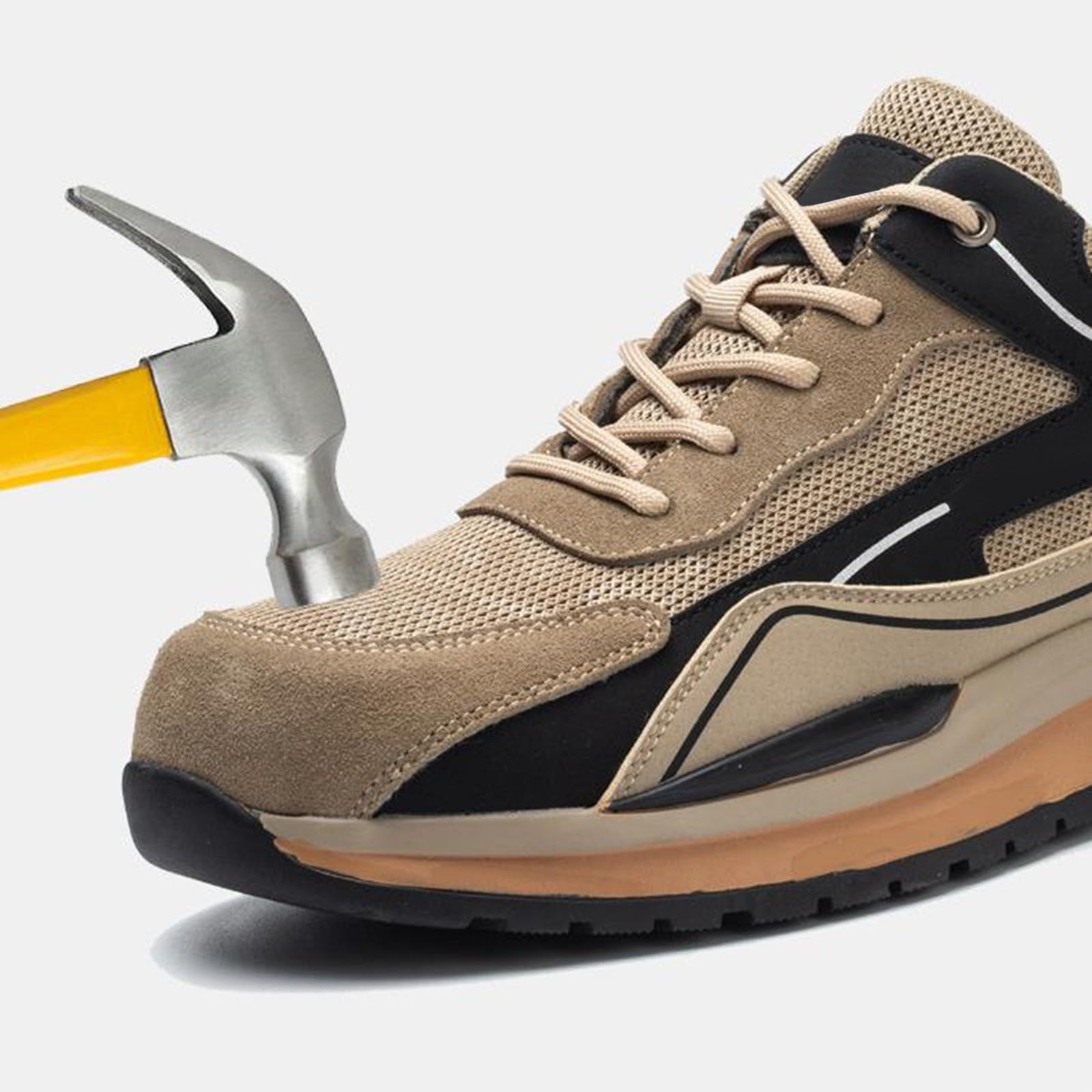 Zapatos al aire libre de los hombres Ancho, Zapatos Deportivos Con Cordones