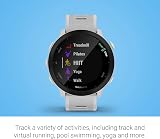 Garmin – Forerunner 55 - Montre GPS Multi-activités Running avec Fonctions d’Entrainement Coach et Cardio au Poignet – Blanche (Reconditionné) - 6