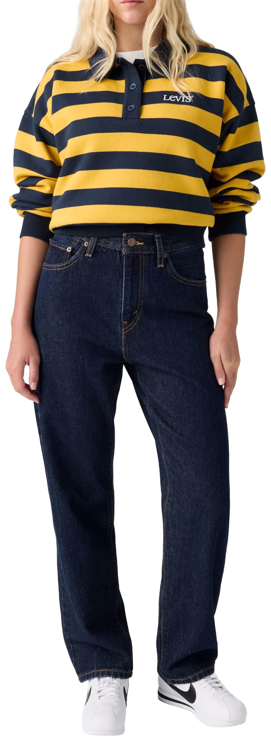 Levi's Damen Shaded View Easy Dad Jeans