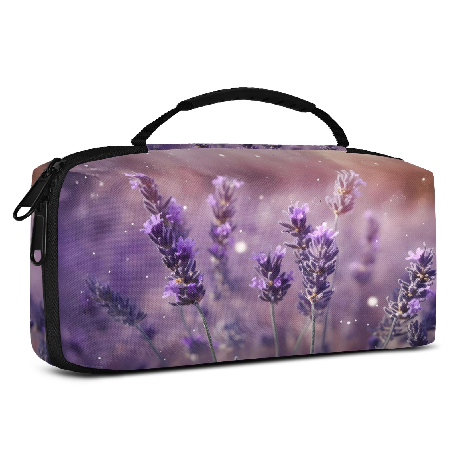 Amazon.com: Adornori Lavender Flower Carry Case Compatible with