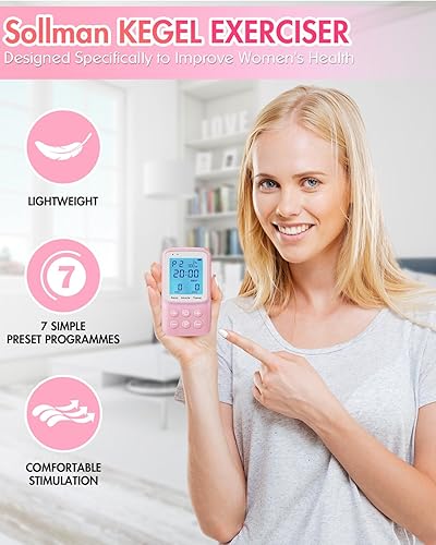 Miniatura 2 de Kegel - Ejercitador muscular del suelo pélvico para Kegels automáticos, estimulador de incontinencia, ejercicio con sonda para mujeres, dispositivo