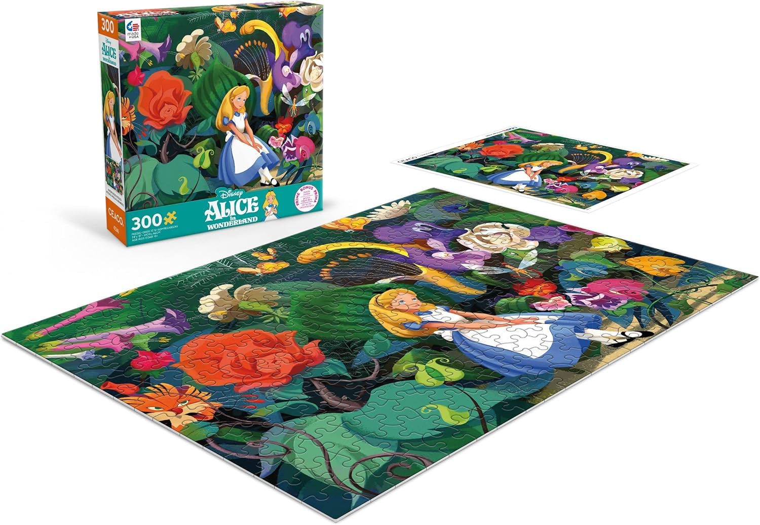 Amazon.com: Ceaco - Disney - Alice in Wonderland - 300 Oversized