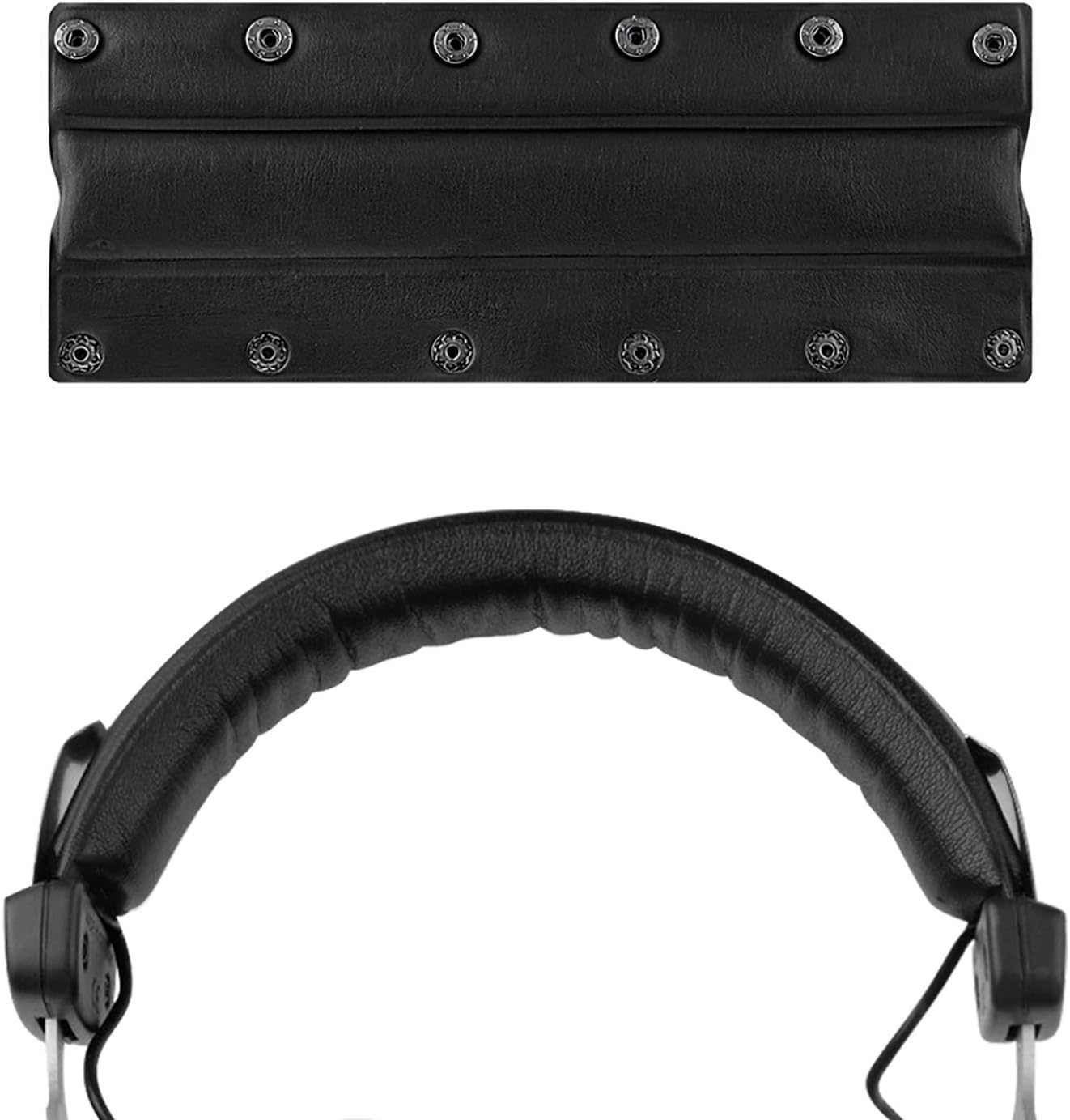 Geekria Protein Leather Headband Pad Compatible with