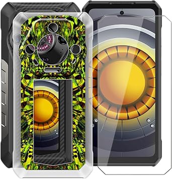Clear Case for Ulefone Armor 30 Pro 6.56" with 1 x Tempered Glass Screen Protector, Slim Soft TPU Shockproof X Anti-Scratch Phone Cover for Ulefone Armor 30 Pro - Green Goblin