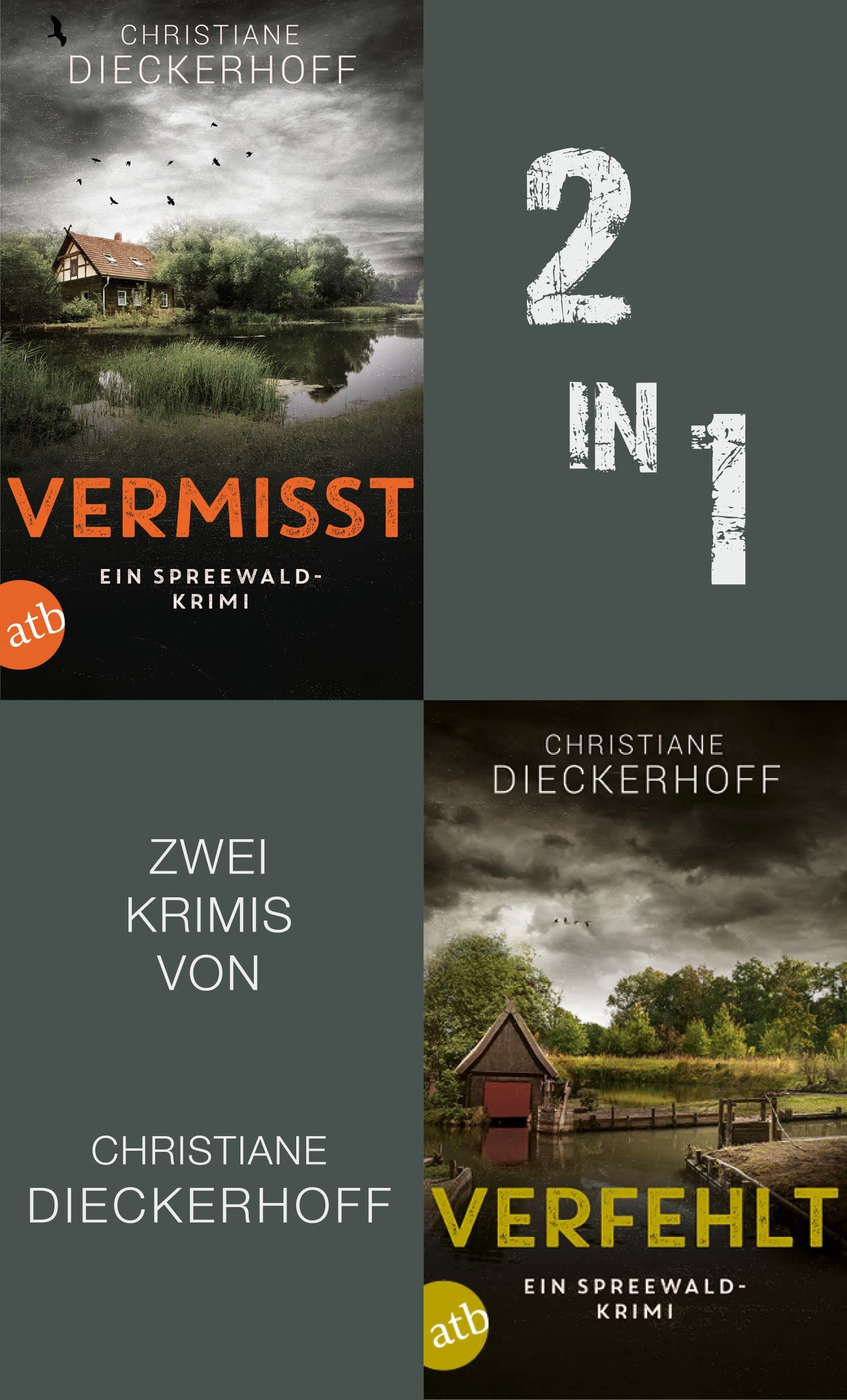 Vermisst & Verfehlt: Zwei Spreewald-Krimis in einem E-Book.