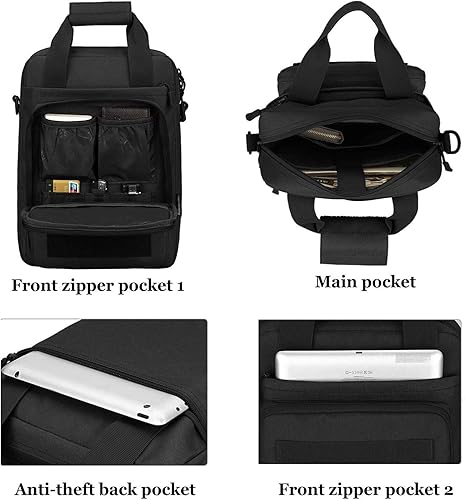 Miniatura 4 de CamGo Maletín táctico resistente bolso de mensajero de hombro militar ligero para hombre