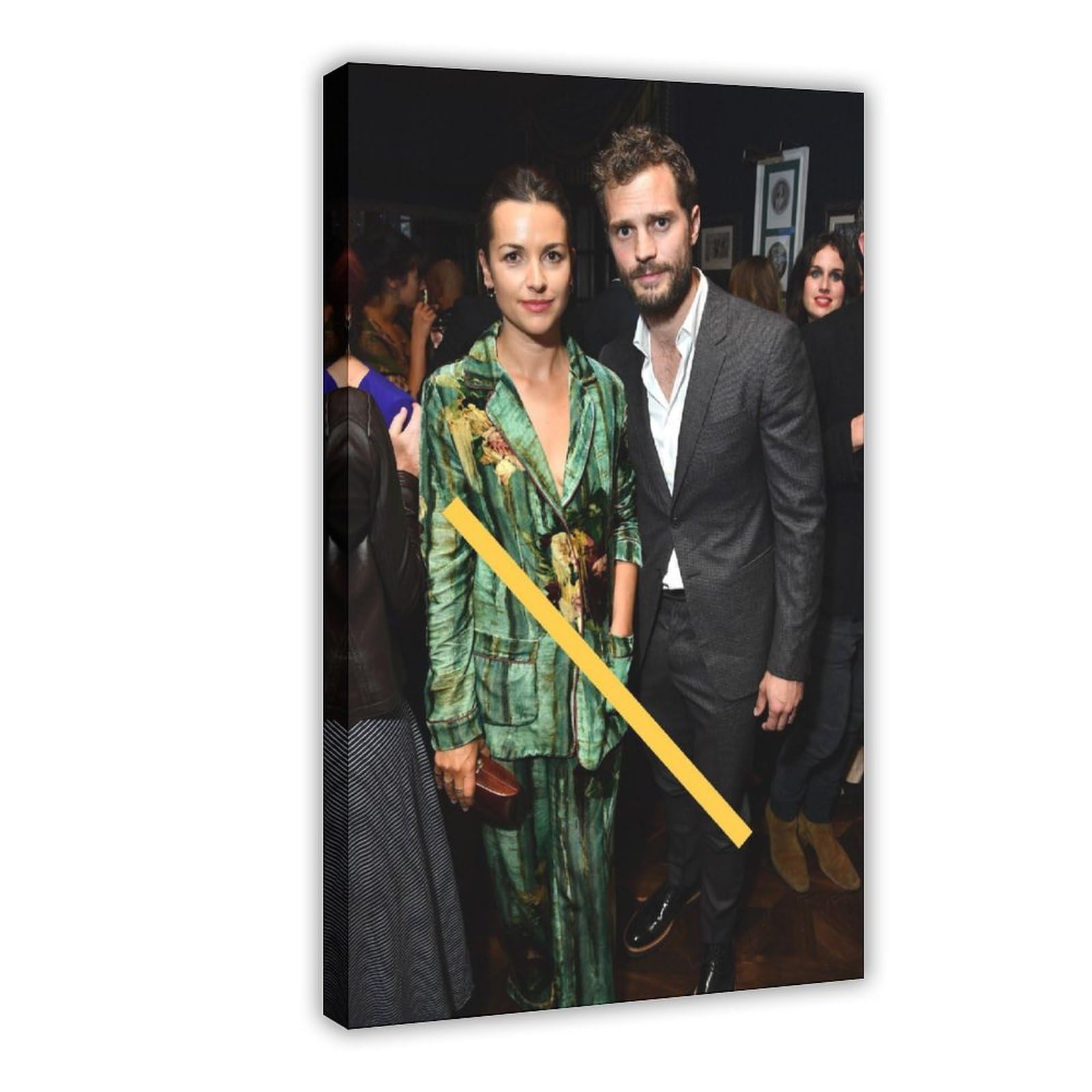 Phthdb Frame-Style Actor Jamie Dornan Poster Canvas Poster Office Decor Gift
