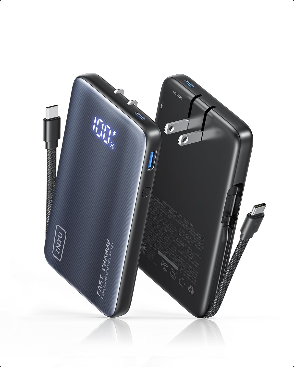 INIU 45W 10000mAh 3-in-1