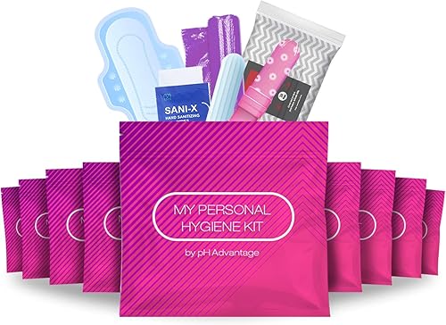 Miniatura 2 de Kit menstrual de estilo rosa, paquete de 60 unidades  Comodidad sobre la marcha  Paquete de kit de período para viajes, adolescentes y adolescentes