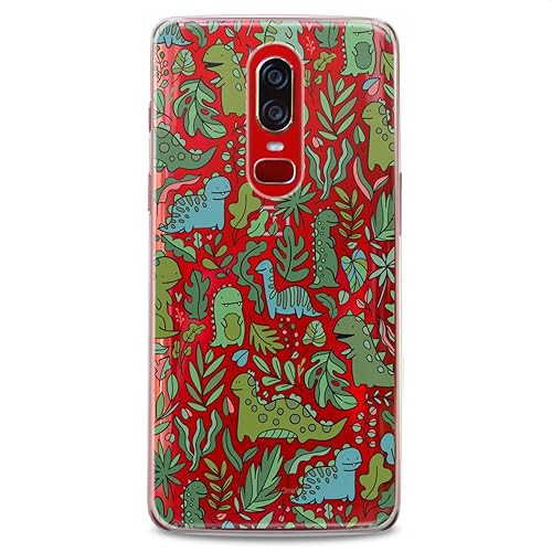 Miniatura 9 de Funda de TPU compatible con OnePlus 10T 9 Pro 8T 7T 6T N10 200 5G 5T 7 Pro Nord 2 Slim Fit Dragons Plants Cutie Dinosaurs Flexible Silicona